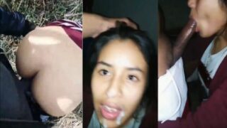 Adegan Panas Di Luar Ruangan Dengan Pacar Desi Yang Berakhir Dengan Wajahnya Penuh Cairan Pria