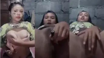 Gadis Muda Montok Mengoceh Di Kamar Sendiri