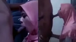 Pembantu Berjilbab Yang Tak Pernah Puas Dengan Ngeseks