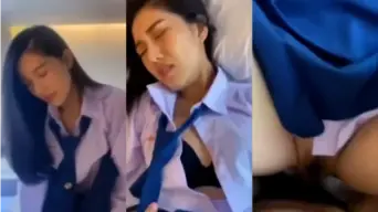 Cewek Sma Heboh Goyang Ranjang Di Hotel