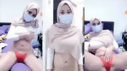 Citra Berhijab Toge Pamer Bulu Kemaluan Di Balik Jilbabnya