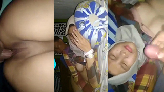 Ngentot Pacar Jilbab Malu-malu, Crot Berceceran Di Muka