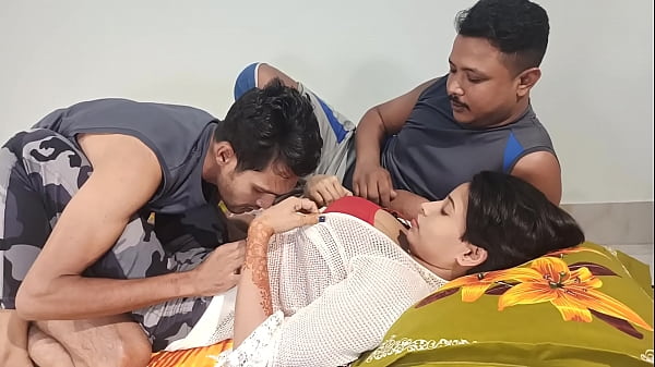 Trio Panas: Adik Tiri Dan Kakak Ganteng, Shathi Khatun, Hanif, Dan Shapan Pramanik Dalam Aksi Mesra