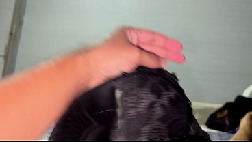Kakak Tiri, Dasar Mesum! Daripada Coli Pake Celana Dalemku, Mending Kakak Rasain Blowjob Rusia Dari Payudara Gede Ini, Kasih Kontol Dan Spermanya Buat Aku!