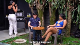 Diam-diam, Mama Genit Menggoda Pacar Anaknya – Big Jackson & Lina Henao