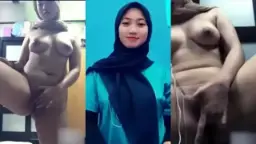 Amirah Syariza Buka Hijab Sambil Colmek Bikin Sange