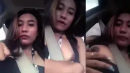 Herradure Pamer Susu Montok Di Dalam Mobil, Bikin Liur Ngeces