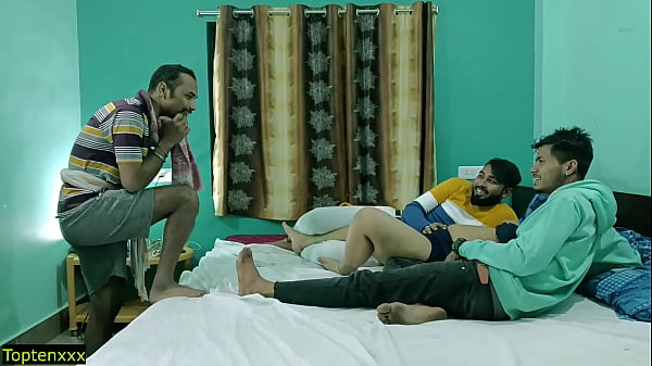 Tiga Cowok Ngewein Pacar Selingkuh Bareng! Ngeseks Bertiga Gaya India.