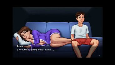 Malam Panas, Tante Nge-game Sambil Ngeliatin Aku Tanpa Kedip (18+)