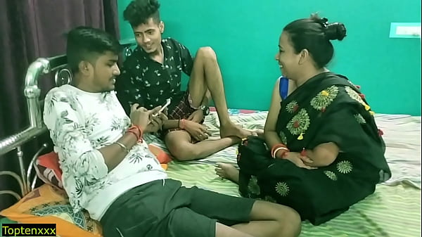 Istri India Panas Dibagi Dengan Teman! Sex Hindi Beneran