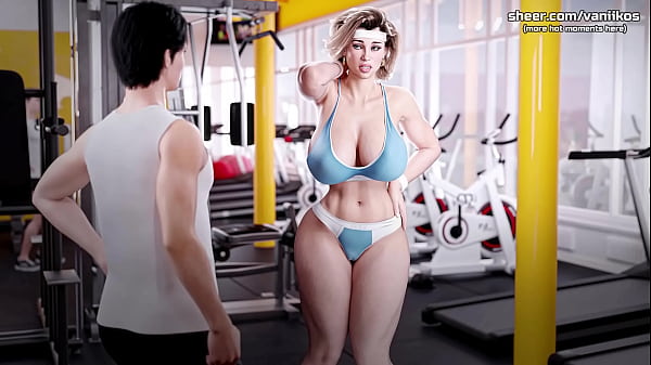 Ibu Tiri Montok Goyangin Pantat Gede Di Gym Depan Anak Tiri, Game Hentai Mesum Part 20.