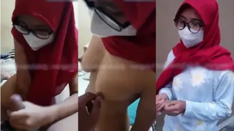 Bayar Cewe Hijab Siap Digojlok Buat Tuntaskan Nafsu Bejat.