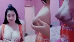 Cecemey Pake Daster Oren, Bikin Ngaceng Abis!