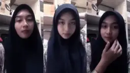Hijab Manis Digoyang Live, Bikin Ngilu
