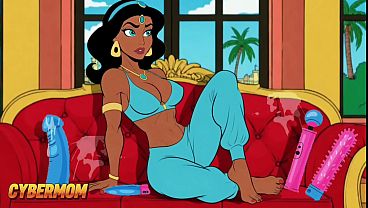 Putri Jasmine Punya Kontol Besar Tumbuh Di Antara Kakinya. Dongeng Arab Kartun Dewasa Yang Bikin Horny.
