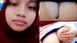 Abg Jilbab Merah Jilat Melet Di Ometv, Bikin Ngilu Dan Basah.