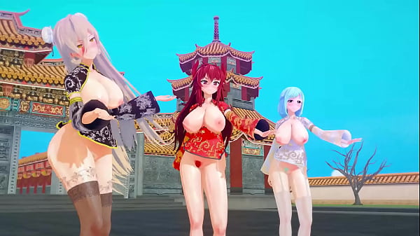 Mmd Vtuber Cina Tahun Baru Imlek, Goyangannya Bikin Nafsu Naik! 【kkvmd】 (karya 熊野ひろ)